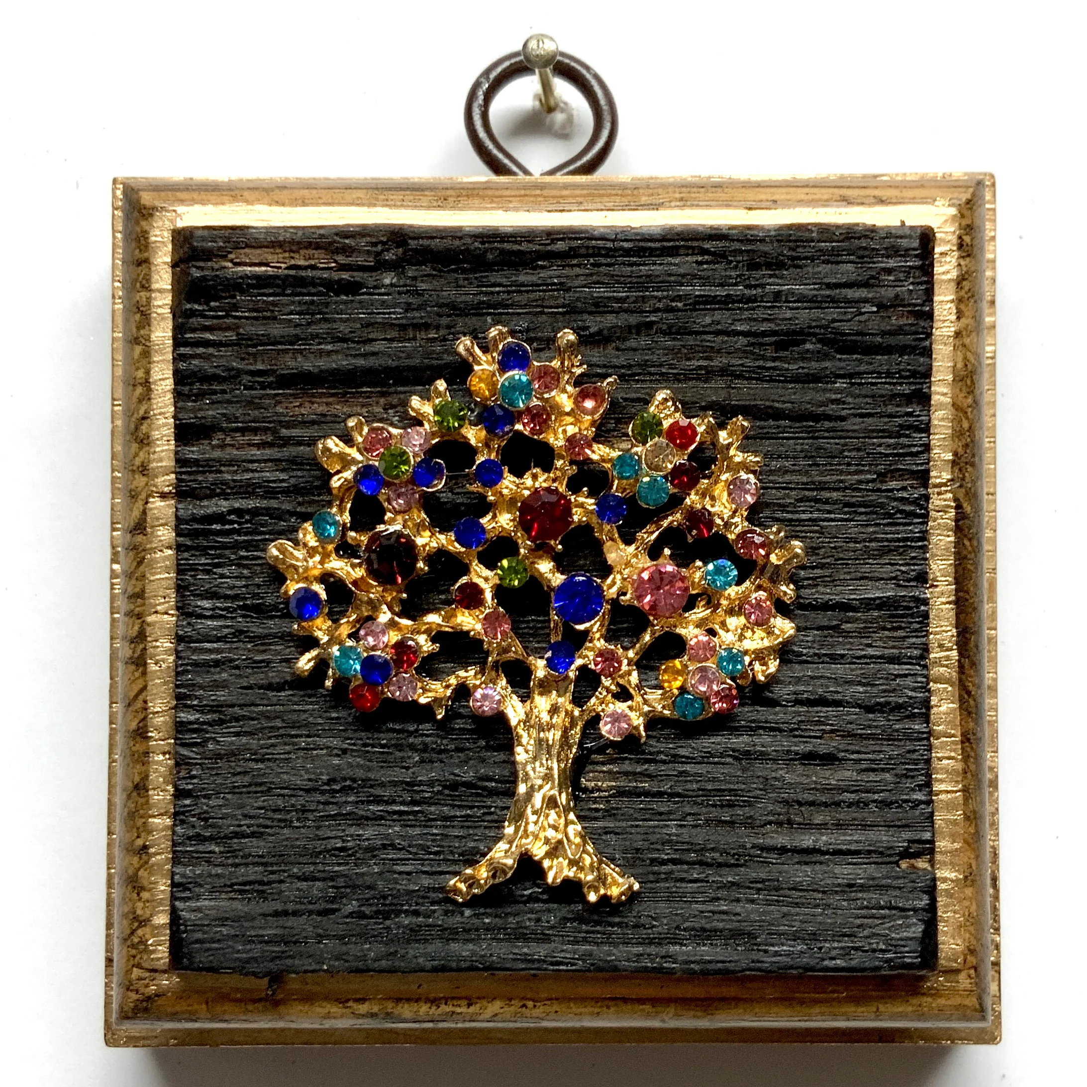 Bourbon Barrel Frame with Tree of Life (3" wide)